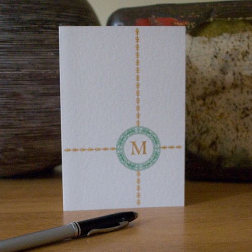 Monogram Cards